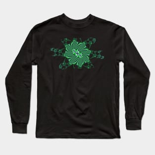 Fractal star Long Sleeve T-Shirt